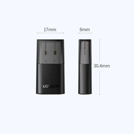 Adapter Bluetooth 5.0 USB do PlayStation i Nintendo Switch, zasięg 10 m, UGREEN CM408
