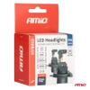 Żarówka samochodowa LED 2szt H4 H19 6000K Canbus 60W AMIO-04114 seria HYBRID AMIO-04114