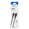 Kabel USB-A - USB-C, 2,4 A, 1 m, czarny, Miccell, MIC-004036