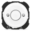 Dimmer LED 0.5-200VA ceramiczny podtynkowy moduł bez ramki okrągły biały Ceramic Loft