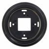 Ramka ceramiczna pojedyncza czarna do włączników i gniazd natynkowych Ceramic Loft