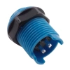 Przycisk PBSP-27BB (ON)-OFF, 1A 24V, okrągły niebieski