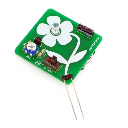 Sygnalizator suchego kwiatka, AVTEDU636. Zestaw DIY do nauki lutowania