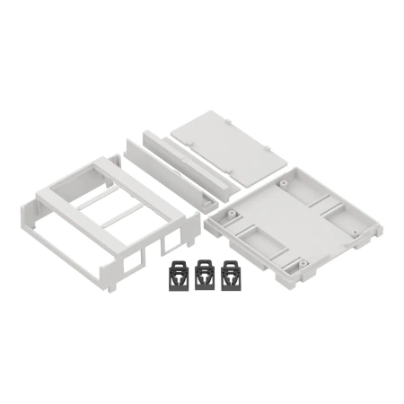 Obudowa na szynę DIN do Raspberry Pi 4 ABS V0 KRADEX ZD3005 PI4J ABS V0