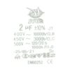 Kondensator rozruchowy do silnika, CBB60 2uF 450Vac 30x58mm, przewód