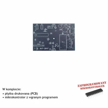 Immobilizer samochodowy Touch Memory - PCB i mikroprocesor do projektu AVT 2847