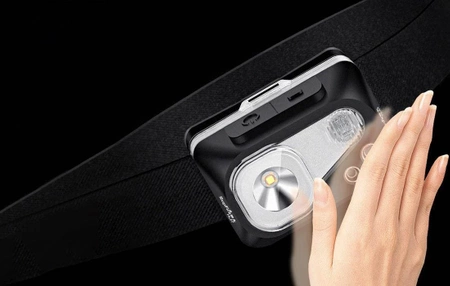 Latarka czołowa SuperFire HL07, USB, 320lm, 90m, IP67