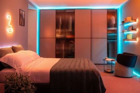 Twinkly Dots 200, dekoracyjne oświetlenie LED RGB 10m transparenty przewód