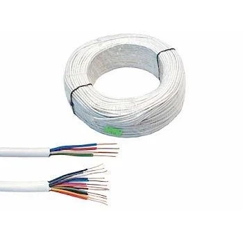 Przewód YTDY 6 × 0,5 mm, okrągły, do domofonów i systemów alarmowych, 1 mb