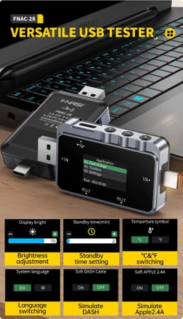 Tester USB FNIRSI FNAC-28