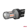 Żarówki LED W21/5W 7443 czerwone do świateł stop i pozycyjnych, 12/24 V, 15 diod SMD 3030, 2 szt. - AMiO 04999