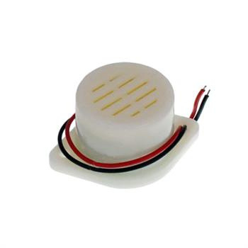 Piezo 30x24mm z generatorem z przewodami, 3-24V DC, 20mA