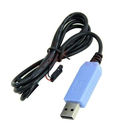 Konwerter USB-UART/RS232 - z przewodem 100cm - PL2303TA - Arduino