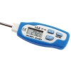 Termometr bagnetowy kuchenny CEM DT-131, -40 do 250°C, sonda ze stali nierdzewnej, pamięć MIN/MAX