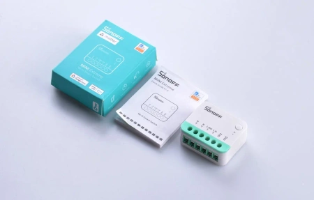 Inteligentny mini przełącznik WiFi Sonoff MINIR4M Matter (HomeKit, SmartThings, Home Assistant)