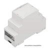 Obudowa modułowa na szynę DIN ZD1002J, 90 × 36 × 67 mm, ABS V0, jasnoszara, Kradex
