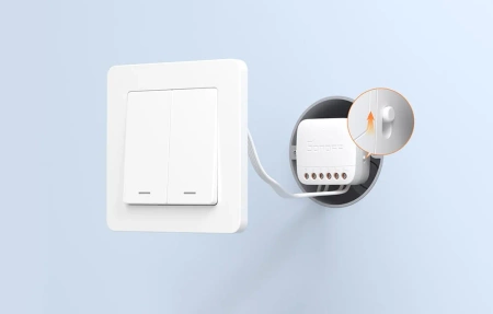 Inteligentny przełącznik WiFi Sonoff S-MATE2 (bez przewodu neutralnego)
