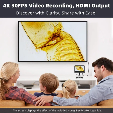 Mikroskop 4K do lutowania SMD, diagnostyki PCB i dokumentacji napraw, ekran IPS 10,1″ – Andonstar AD208S-PRO