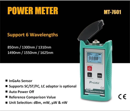 Zestaw narzędzi do światłowodów Proskit PK-9456