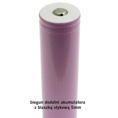 Układ zabezpieczający PCM do akumulatorów 18650, blaszka stykowa fi5mm