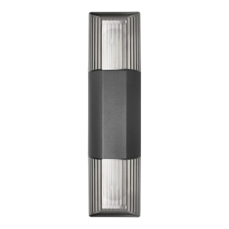 Kinkiet ścienny, oprawa elewacyjna ogrodowa PEONIA podwójna, 2x gniazdo E27, IP54, OR-OP-6580BE