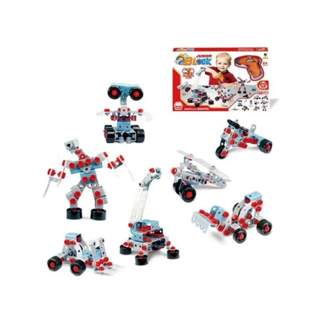 Klocki konstrukcyjne: kreatywna układanka, 552 elementy