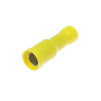 Konektor okrągły w pełnej izolacji żeński 5mm 4-6mm² - końcówka kablowa