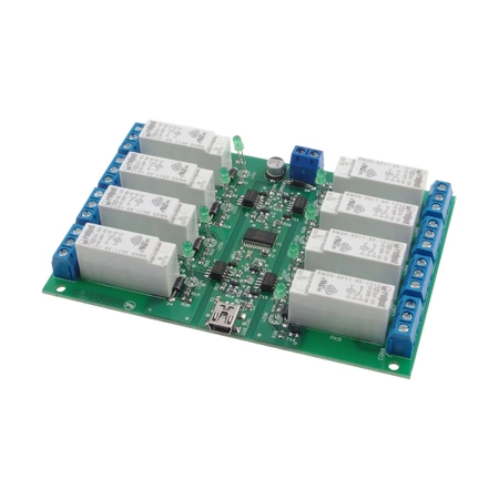 Moduł przekaźników z interfejsem USB - KIT AVT 5353