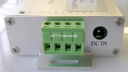 Wzmacniacz RGB do diod, taśm i modułów LED 3x3A