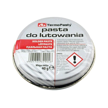 Pasta do lutowania 40g - AGTermoPasty AGT-037