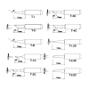 Zestaw 10 grotów do stacji lutowniczych - do Yihua, Aoyue, Repro, Zhaoxin, WEP i inne