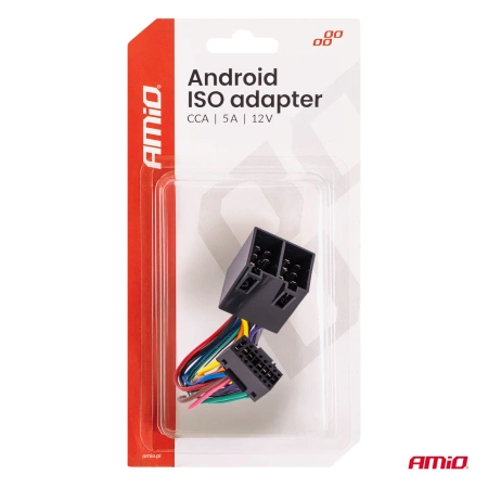 Adapter radiowy Android / ISO 5A 12V AMIO 04442