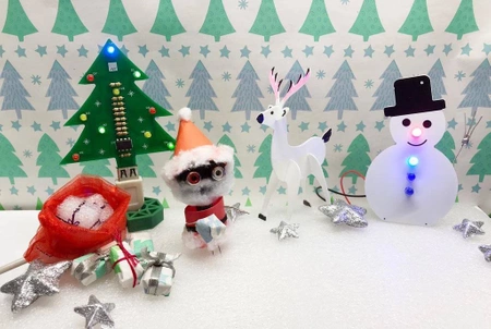 Bałwanek LED dla każdego - zlutowany KIT AVT 3150