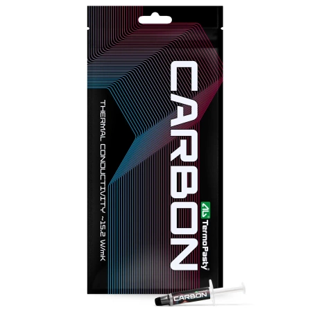 Pasta termoprzewodząca Carbon - strzykawka 1g - AGTermoPasty AGT-324