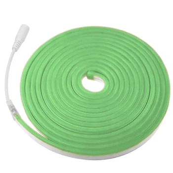 Neon - taśma neonowa LED - kolor zielony - 12V - 5m