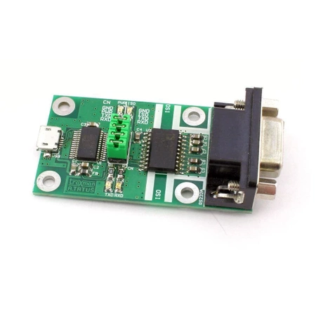 Konwerter USB/RS232 z izolacją galwaniczną - PCB do projektu AVT 5661