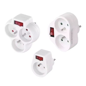 Rozgałęźnik sieciowy 230 V, z włącznikiem, EMOS P0100