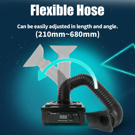 Pochłaniacz dymu, oparów lutowniczych 90L/min Proskit SS-596F