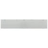 Filtr panelowy jasnoszary ZDFJ1012 do obudowy modułowej ZD1012, ABS V0, Kradex