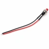 Przycisk chwilowy PBS-110 zwierny OFF-(ON), 1 A 250 V, otwór 7 mm, przewody 10 cm, czerwony