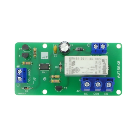 Optoizolowany przekaźnik elektromagnetyczny 24V 16A sterowany jak SSR - KIT AVT 5960