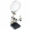 Uchwyt montażowy typu "Trzecia ręka" z lupą 90mm 2.5X / 4.5X, Proskit SN-392