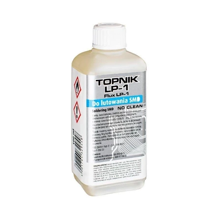 Topnik do lutowania LP-1 100ml, butelka z pędzelkiem