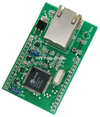 Interfejs ethernet MAC + PHY 10/100 - PCB do projektu AVT 1548