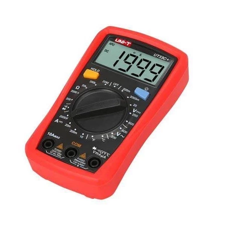Multimetr kieszonkowy Uni-T UT-33C+, 2000 zliczeń, pomiar temperatury, sonda typu K
