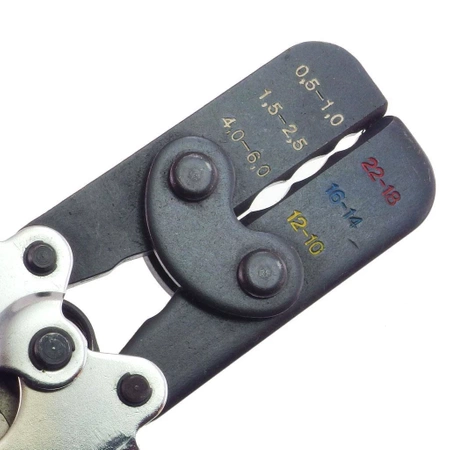 Zaciskarka konektorów izolowanych na przewody 0.5-1, 1.5-2.5, 4-6mm2 Hanlong HT-303