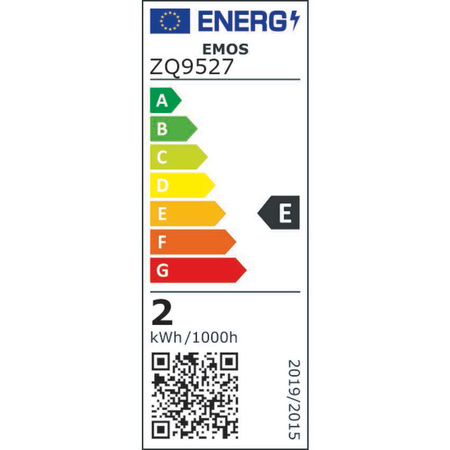 Żarówka LED G9 kapsułka JC, 1,9 W, odpowiednik 22 W, neutralna biel, 210 lm, EMOS ZAR-E-ZQ9527