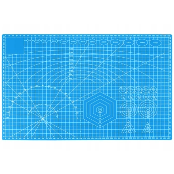 Mata modelarska do cięcia 45x30cm (A3) – samogojąca, wielowarstwowa, dwustronna, niebieska KC1044N