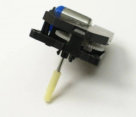 Przekładnia ślimakowa z silnikiem DC 3 V, 20 obr./min, oś 30 mm, w obudowie, typ LD02