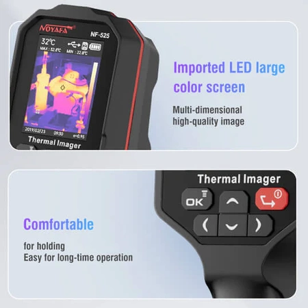 Kamera termowizyjna -10°C do 400°C, Noyafa NF-525
